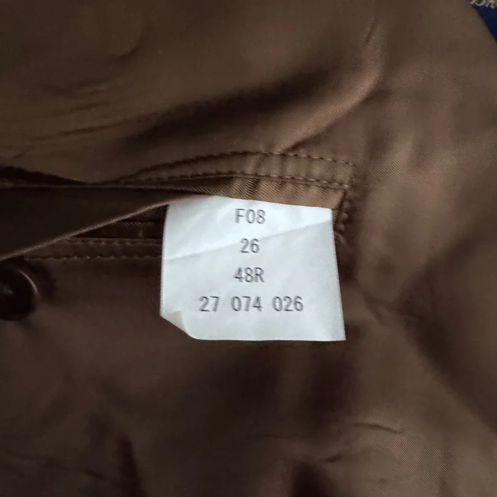 Brooks Brothers Blazer Mens 48R Brown Heathered Lambswool Sport Coat